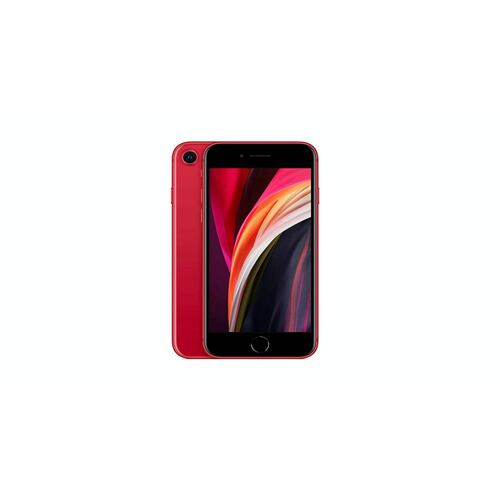 Celular iPhone SE 2da Generacion 64GB Rojo  Funda Protectora - Reacondicionado Grado A.