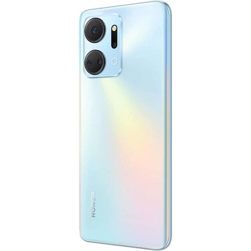 Celular Honor X7a 128GB   6GB RAM   Camara cuádruple de 50MPX   Color Plata.