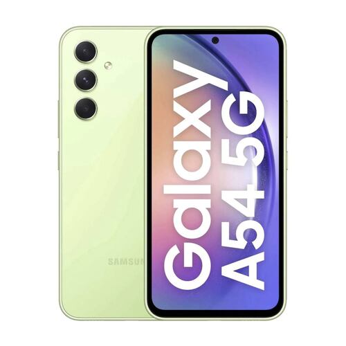 Celular Samsung Galaxy A54 5G 128GB 8GB Ram   Verde Lima.