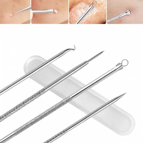 Kit Removedor De Espinillas Anti Acne Puntos Negros 4 Piezas.