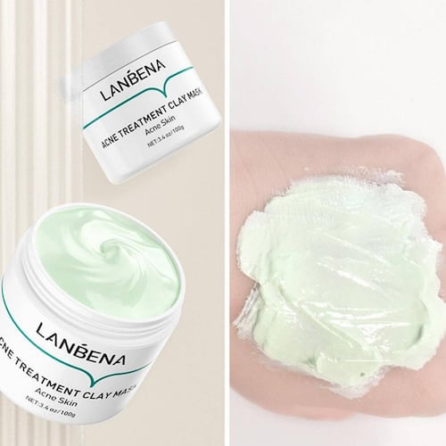 Mascarilla Tratamiento para el Acné Lanbena Elimina y Previene.