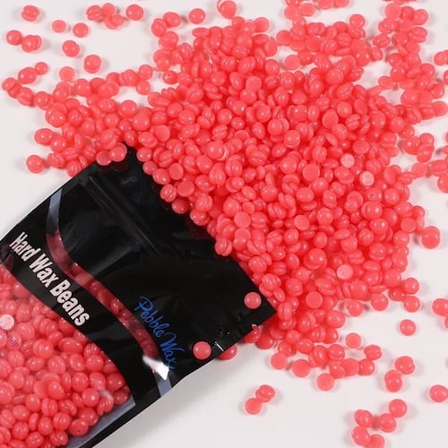 Cera Española Perlas Rosas Lavanda Áloe Depilación Sin Tiras.