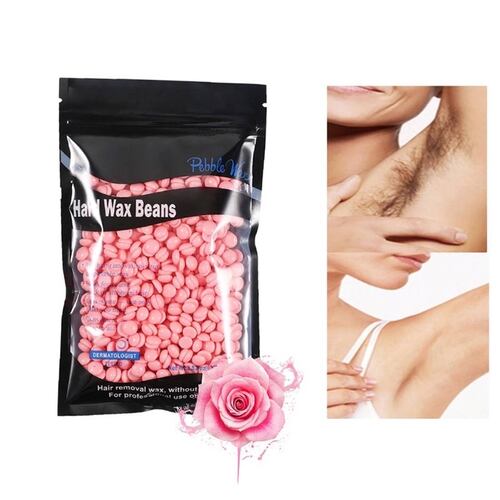 Cera Española Perlas Rosas Lavanda Áloe Depilación Sin Tiras.