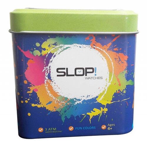 Reloj Slop Para Niño Color Negro Sw81021 