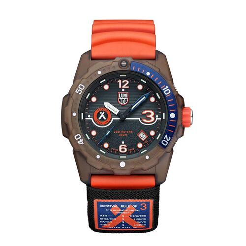 Reloj de Pulsera Luminox para Hombre XB.3729.ECO Naranja 