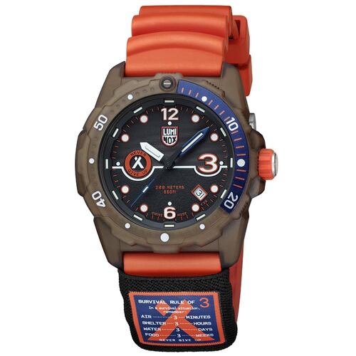 Reloj de Pulsera Luminox para Hombre XB.3729.ECO Naranja 
