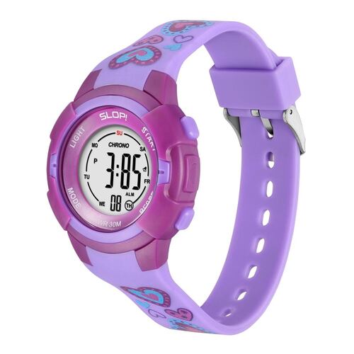 Reloj Infantil Slop Niña Love SW24302K1 Morado 