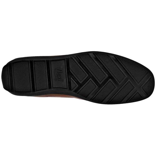 ZAPATO CASUAL Flexi 410401 Color Cafe PARA Hombre Tx4