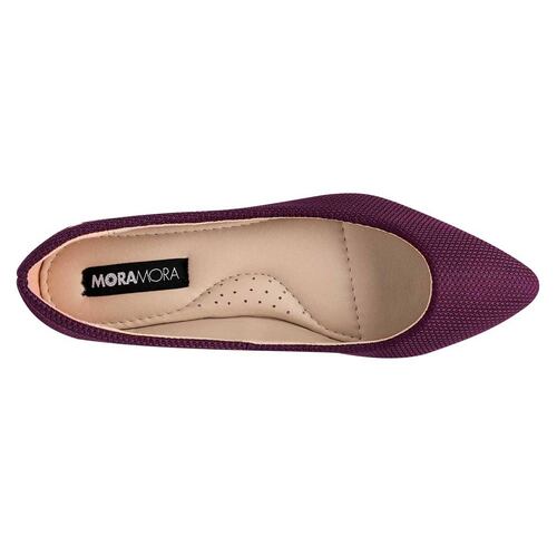FLATS Moramora 11315602 Color Vino PARA Mujer Tx5