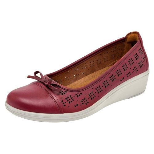 ZAPATO CASUAL Flexi 45608 Color Rojo PARA Mujer Tx5