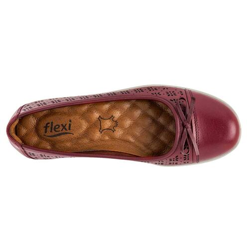 ZAPATO CASUAL Flexi 45608 Color Rojo PARA Mujer Tx5