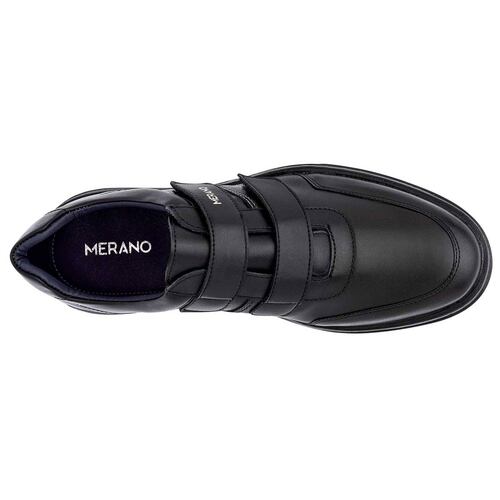 ZAPATO CASUAL Merano 42082 Color Negro PARA Hombre Tx5
