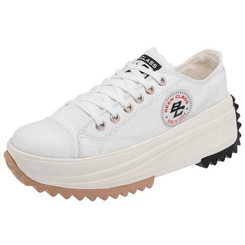 TENIS CHUNKY Been class 16675 Color Blanco PARA Mujer Tx6