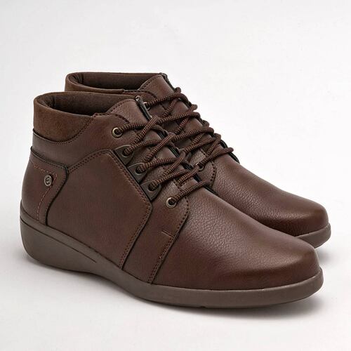 BOTIN CON AGUJETAS Etnia 9424 Color Cafe PARA Mujer Tx7