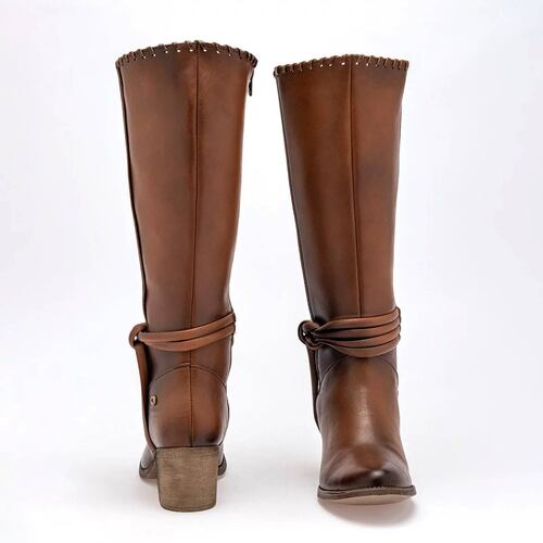 BOTA VAQUERA LARGA Moramora 110886 Color Cafe PARA Mujer Tx7