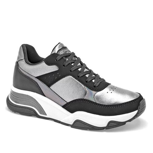 TENIS CHUNKY Clasben SELENE Color Gris PARA Mujer Tx7