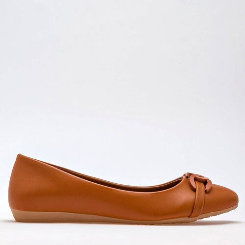 FLATS Clasben DIONE Color CAMEL PARA Mujer Tx7
