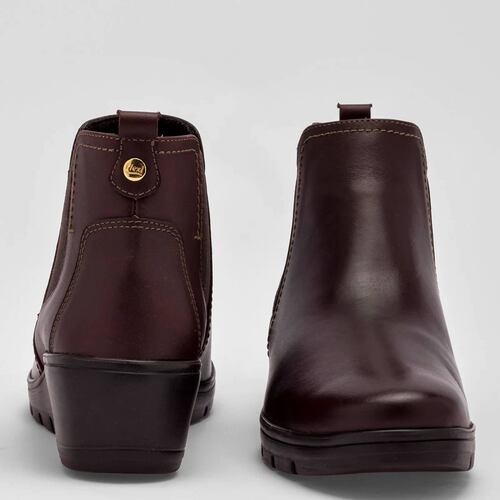 BOTIN CON ELASTICO Y PLATAFORMA Flexi 104814 Color Vino PARA Mujer Tx7