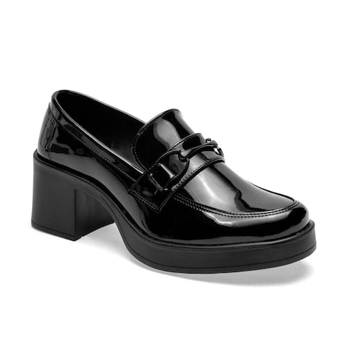 TACON CERRADO CHAROL Green love 93133 Color Negro PARA Mujer Tx7
