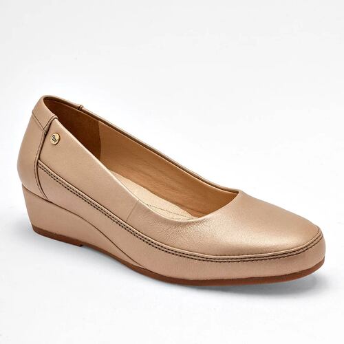 PLATAFORMA CERRADA Flexi 127001 Color Beige PARA Mujer Tx7