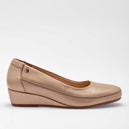 PLATAFORMA CERRADA Flexi 127001 Color Beige PARA Mujer Tx7