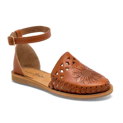 SANDALIA ARTESANAL Mora tierra 16533107 Color CAMEL PARA Mujer Tx7