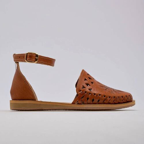 SANDALIA ARTESANAL Mora tierra 16533107 Color CAMEL PARA Mujer Tx7