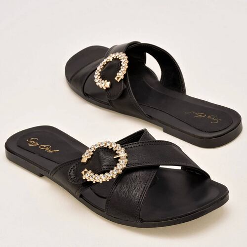 SANDALIA SEXY GILR 1647 Color Negro PARA Mujer Tx7