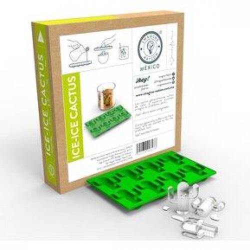 Molde de silicón para hielo Ice Cactus 