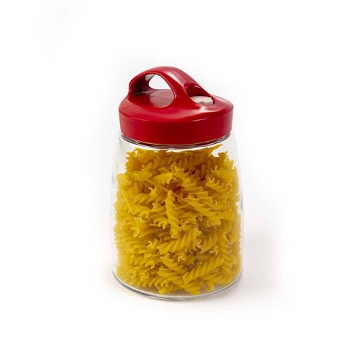 Recipiente de Cristal con Tapa Cap. 1.4L 