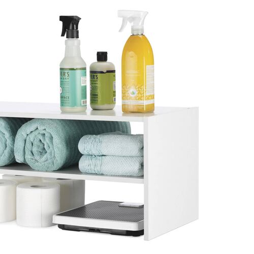 Mueble blanco 3 niveles 