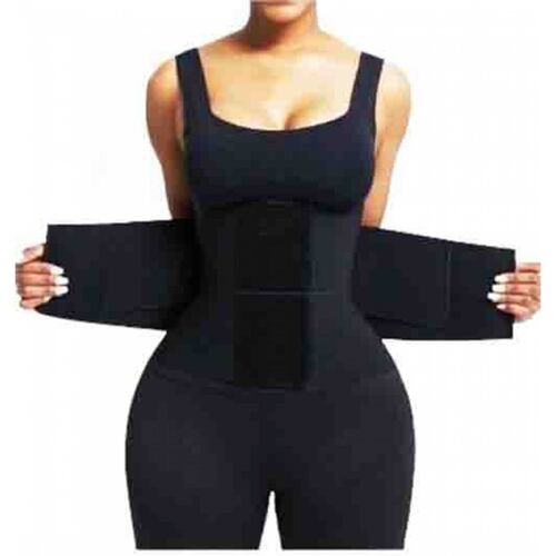 Faja 3 Velcros Talle Alto 30 cm Triple Ajuste Compresion Mujer