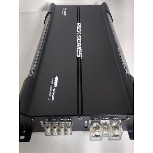 Amplificador Monoblock Rock Series RKS-UL2000.1 4000 Watts Clase D High SPL Open Show Ultimate Serie 