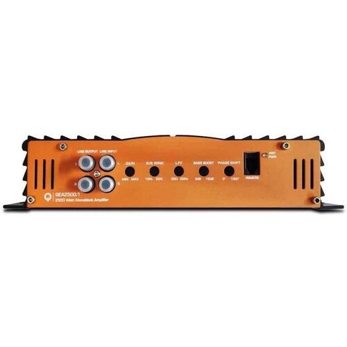 Amplificador Monoblock Quantum QEA2500.1 2500 Watts Clase D 1 Ohm QEA Series .