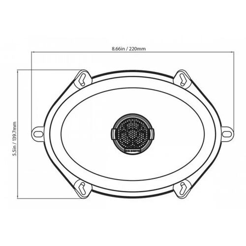 Bocinas Coaxiales DB Drive S57 300 Watts 5x7 Pulgadas 4 ... 