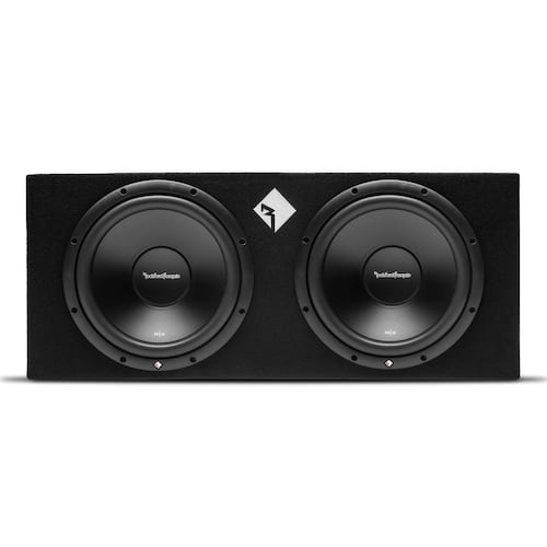 Cajón Sellado con Subwoofer Doble Rockford Fosgate R2-2X12 1000 Watts 12 Pulgadas 2 Ohms 500 Watts R 