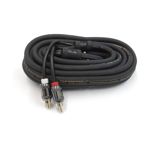 Cable RCA Blindaje Cuádruple DB Link MG9 9 pies 2.74 metros 100% Cobre Maxkore Series 