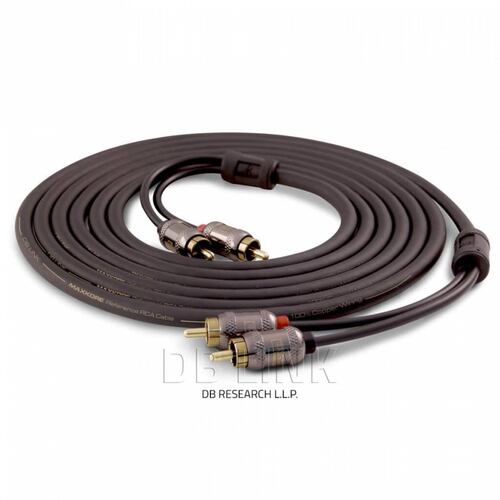Cable RCA Blindaje Cuádruple DB Link MG9 9 pies 2.74 metros 100% Cobre Maxkore Series 