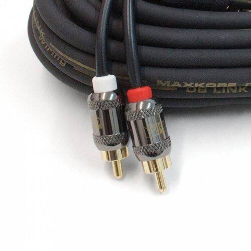 Cable RCA Blindaje Cuádruple DB Link MG20 20 pies 6.1 metros 100% Cobre Maxkore Series .