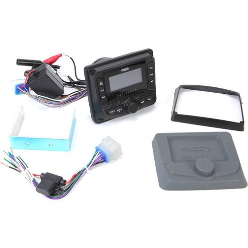 Estéreo Digital Marino Wet Sounds WS-MC-5 Bluetooth Auxiliar 3.5 mm LCD 