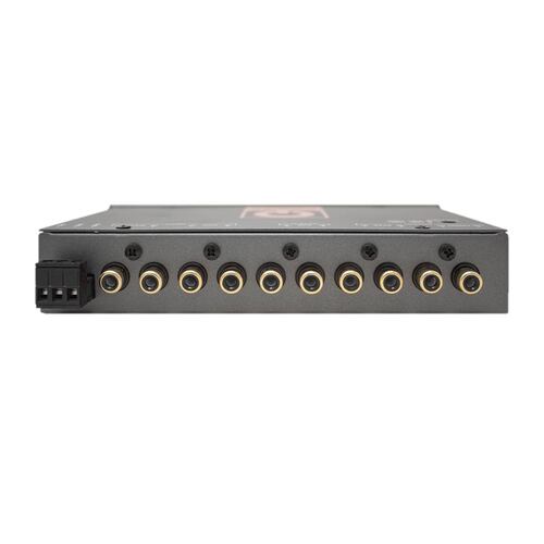 Ecualizador de 5 Bandas con Crossover y Control de bajos Quantum Audio QEQ5 8 Volts 
