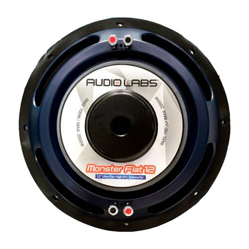 Subwoofer Ultra Plano SPL Audio Labs MONSTER FLAT 12 2000 Watts 12 Pulgadas 2 + 2 Ohms 700 Watts RMS 
