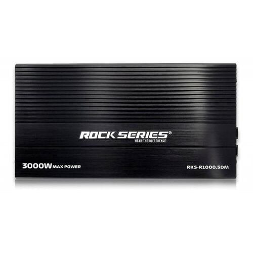 Mini Amplificador 5 Canales Rock Series RKS-R1000.5DM 3000 Watts Clase D 