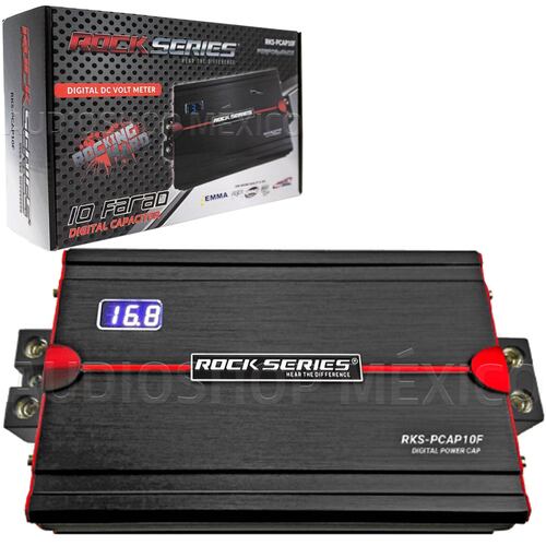 Capacitor Digital De 10 Faradios Rock Series RKS-PCAP10F 