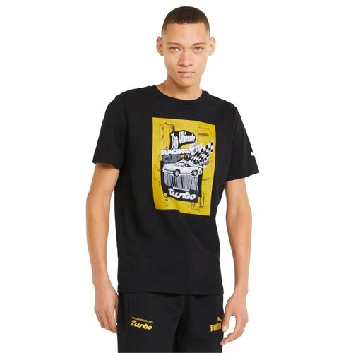 Playera Puma PL Graphic Tee para Hombre 533785-01 