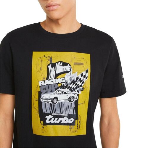 Playera Puma PL Graphic Tee para Hombre 533785-01 