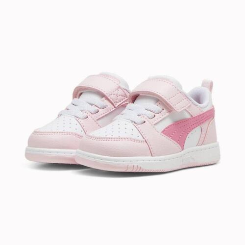 Tenis Puma Rebound V6 Lo AC + PS para Niñas 17 A 21.5 