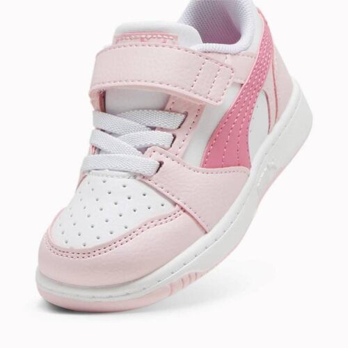 Tenis Puma Rebound V6 Lo AC + PS para Niñas 17 A 21.5 