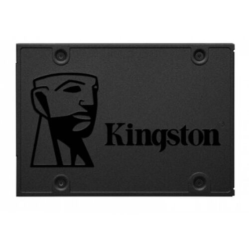 Unidad De Estado Solido Kingston Technology SSD A400 480GB, SATA III 6 Gbit/s, Lectura 500MB/s, Escritura 350MB/s, 2.5", (SA400S37/480G) sin adaptador