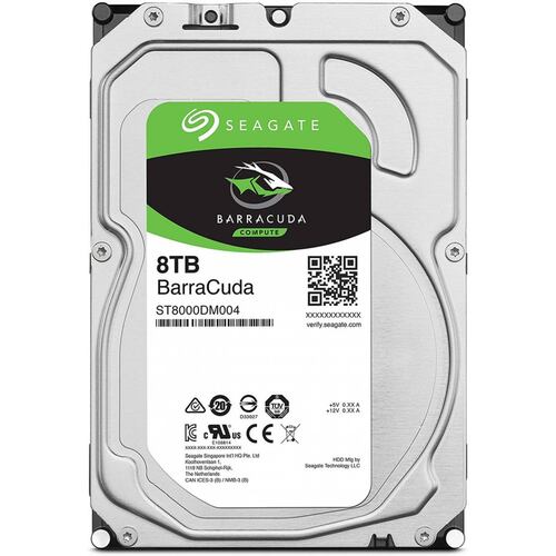 DD SEAGATE NUEVO 8TB 3.5" BARRACUDA ST8000DM004 11M DE GARANTIA